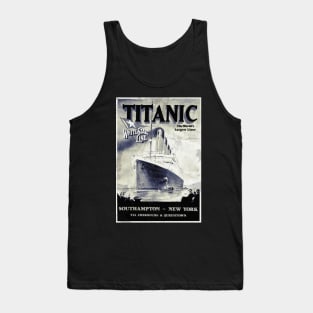 Titanic Vintage poster Tank Top